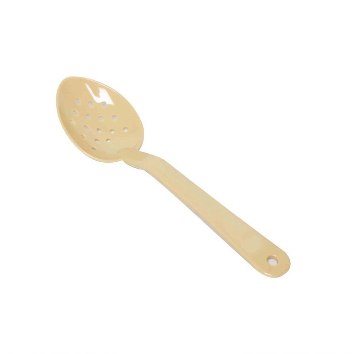 Polycarbonate Perforated Beige Serving Spoon 279mm - Pack of 12