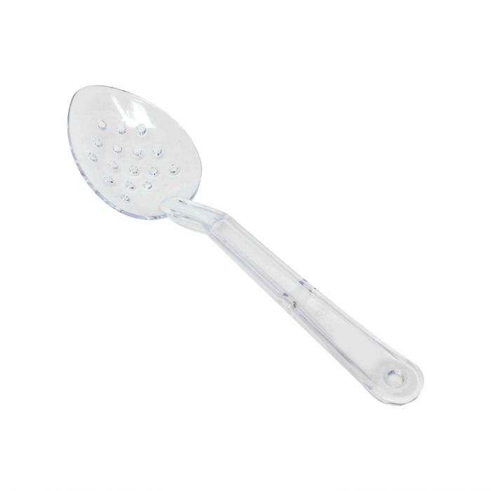 Polycarbonate Perforated Clear Serving Spoon 279mm - Pack of 12