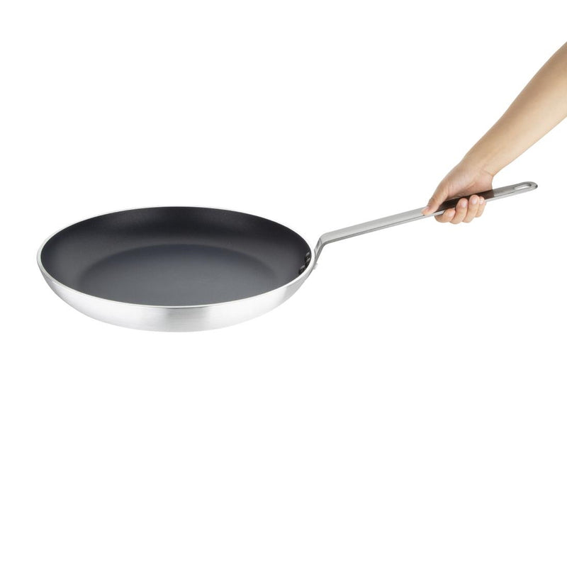 Vogue Non Stick Teflon Aluminium Frying Pan 400mm