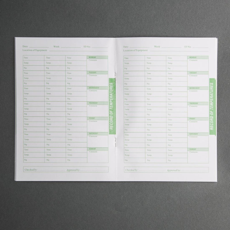 Special Offer Hygiplas Multistem Thermometer and Temperature Log Book