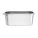 Ensemble de plateaux gastronormes en acier inoxydable Vogue 9 x 1/3
