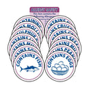 2 Inch Vogue Allergen Label Set (Pack of 15)