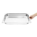 Vogue Stainless Steel 1/1 Gastronorm Trays 65mm (Pack of 6)