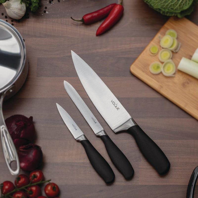 Vogue Prep Like A Pro 3-Piece Soft-Grip Knife Set