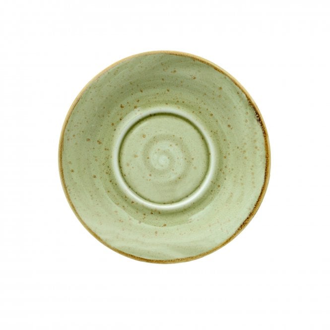 Java Decorated Universal Saucer Meadow Green 15.7cm 6" - Pack of 12