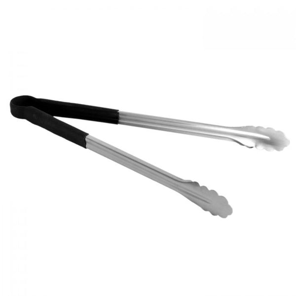 Colour Coded Black Serving Tong with Non-Slip Handle 406mm