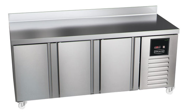 Sterling Pro Green SPI-7-180-30 3 Door Refrigerated Counter Fridge