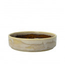 Steelite Aurora Vesuvius Amber Round Stacking Tray 16.50cm / 6Â½" (22.3oz) - Pack Of 12