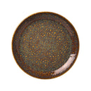 Steelite Vesuvius Amber Coupe Plates 25.25cm / 10" - Box of 12
