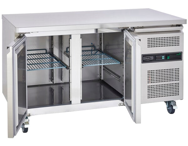 Sterling Pro Cobus Refrigerated Counter 2-Doors - 282L