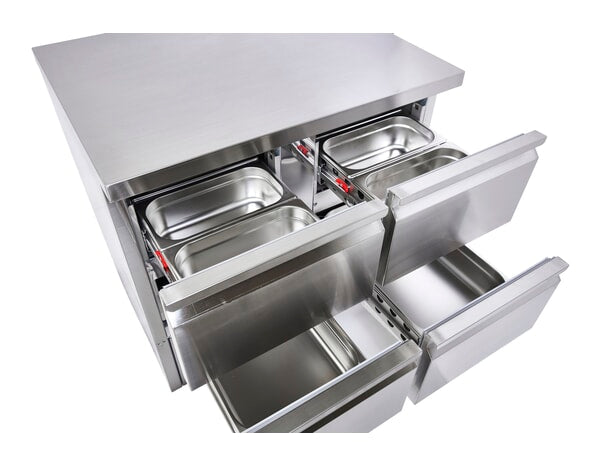 Sterling Pro Cobus Undermounted Counter 4 Drawers - 220L