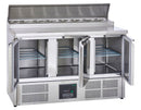 Sterling Pro Cobus SPU300PZ 3 Door Preparation Counter 8 x GN1/6, 392 Litres