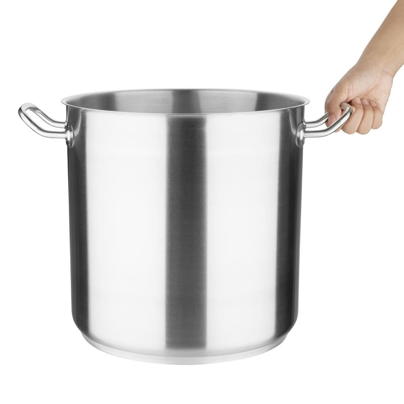 Vogue Deep Stock Pot 20.5Ltr