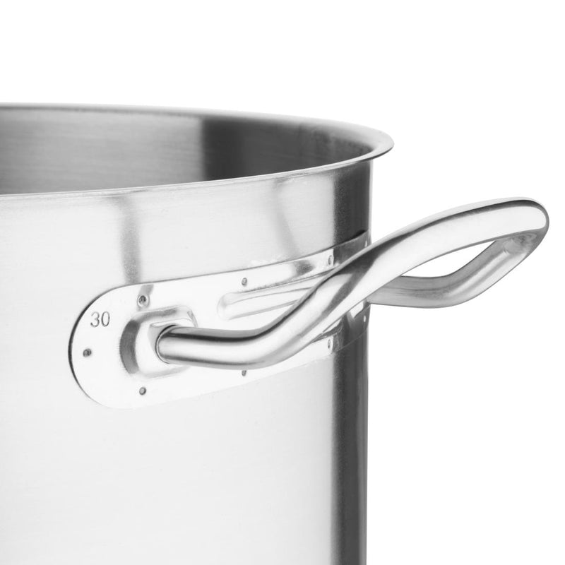 Vogue Deep Stock Pot 20.5Ltr