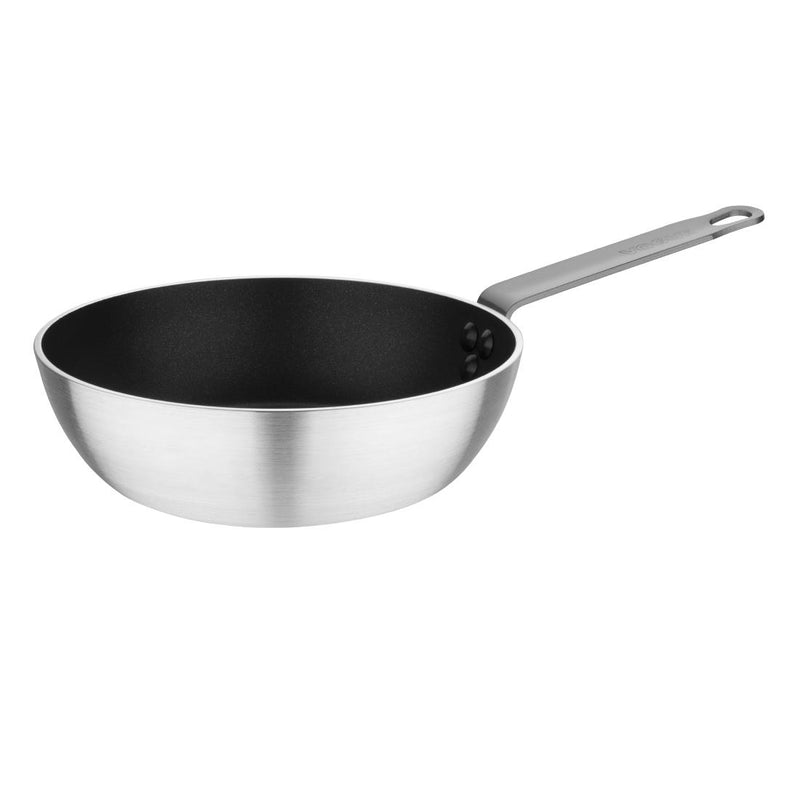 Vogue Non Stick Aluminium Flared Saute Pan 240mm