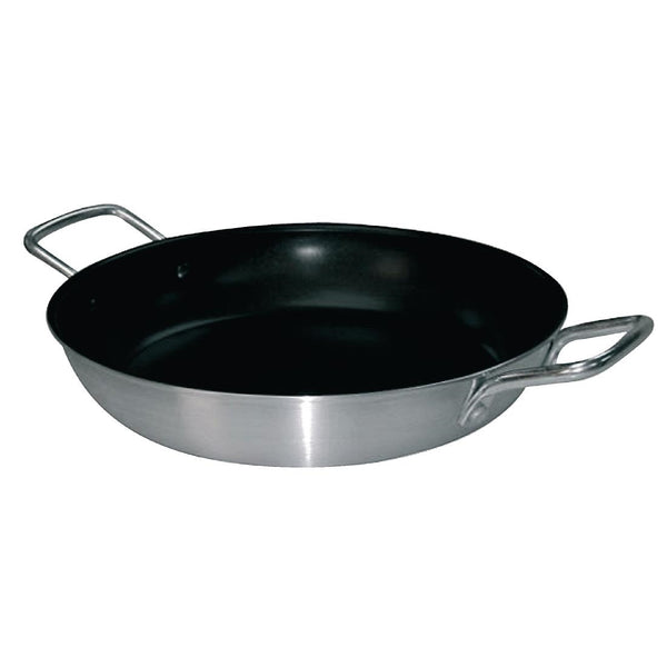 Vogue Non Stick Teflon Aluminium Paella Pan 450mm