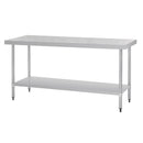 Vogue Stainless Steel Prep Table 1800mm