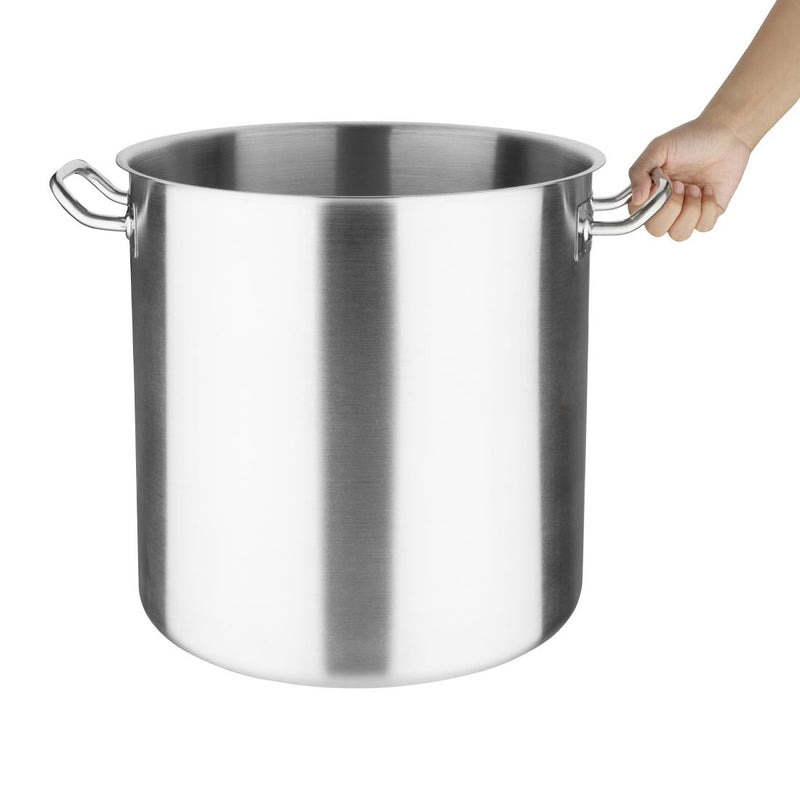 Vogue Deep Stock Pot 35.5Ltr