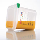 Araven Polypropylen 1/6 Gastronorm-Lebensmittelbehälter, 2,6 l, 4 Stück 
