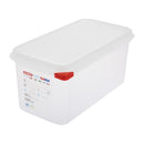 Araven Récipient alimentaire 1/3 Gastronorm en polypropylène 6 litres (lot de 4)