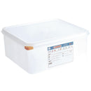 Araven Polypropylene 2/3 Gastronorm Food Storage Container 13.5Ltr (Pack of 4)