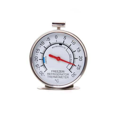Kühlschrank-/Gefrierschrank-Thermometer aus Edelstahl