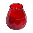 Bolsius Rote Dämmerungskerzen (Box mit 12 Stück) 