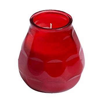 Bolsius Red Twilight Candles (Box of 12)
