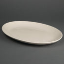 Olympia Ivory Oval Coupe Plates 330mm (Pack of 6)
