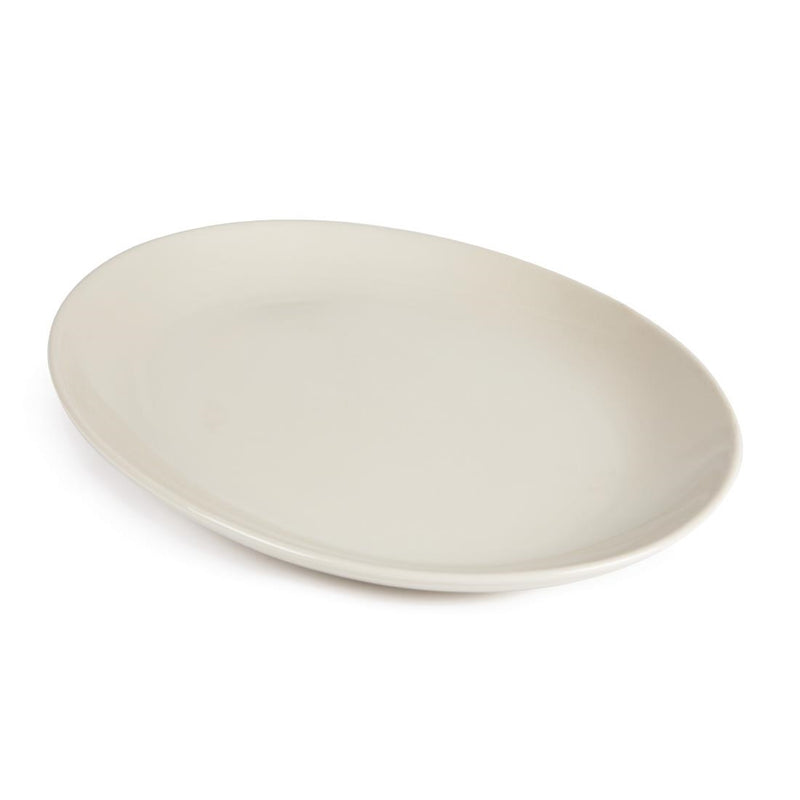 Olympia Ivory Oval Coupe Plates 330mm (Pack of 6)