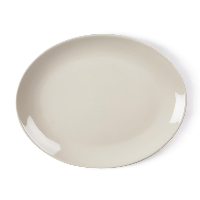 Olympia Ivory Oval Coupe Plates 330mm (Pack of 6)