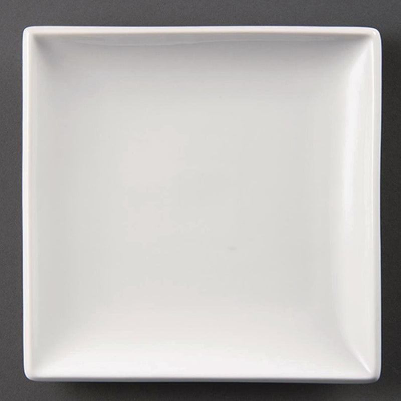 Olympia Whiteware Square Plates 295mm (Pack of 6)