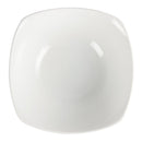 Olympia Whiteware Abgerundete, quadratische Schüsseln, 180 mm, 12 Stück