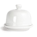 Olympia Whiteware Butter Dish with Cloche 50ml 1.8oz (Pack of 6)