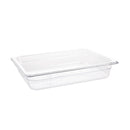 Vogue Polycarbonat 1/2 Gastronormbehälter 65 mm klar