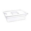 Vogue Polycarbonate 1/2 Gastronorm Container 100mm Clear