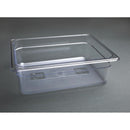 Vogue Polycarbonate 1/2 Gastronorm Container 100mm Clear