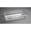 Vogue Polycarbonat 1/3 Gastronormbehälter 65 mm transparent