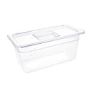 Vogue Polycarbonate 1/3 Gastronorm Container 150mm Clear
