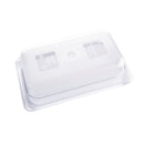 Vogue Polycarbonate 1/4 Gastronorm Container 65mm Clear