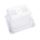 Vogue Polycarbonate 1/6 Gastronorm Container 100mm Clear