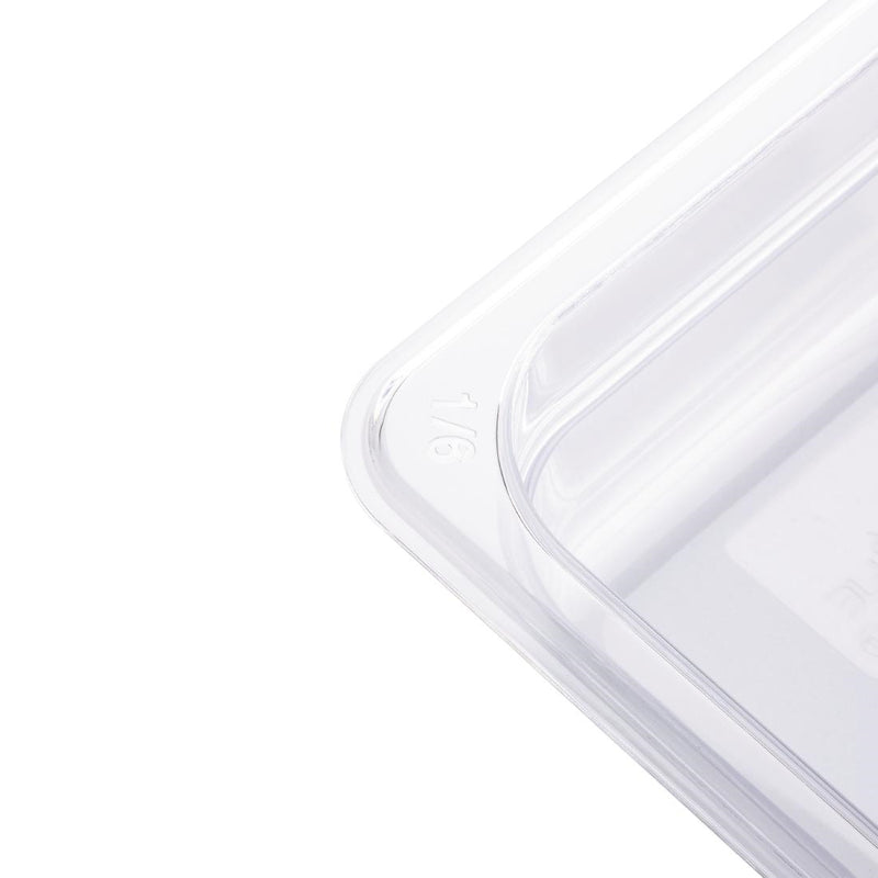 Vogue Polycarbonate 1/6 Gastronorm Container 150mm Clear