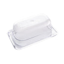 Récipient gastronorme 1/9 en polycarbonate Vogue 65 mm transparent