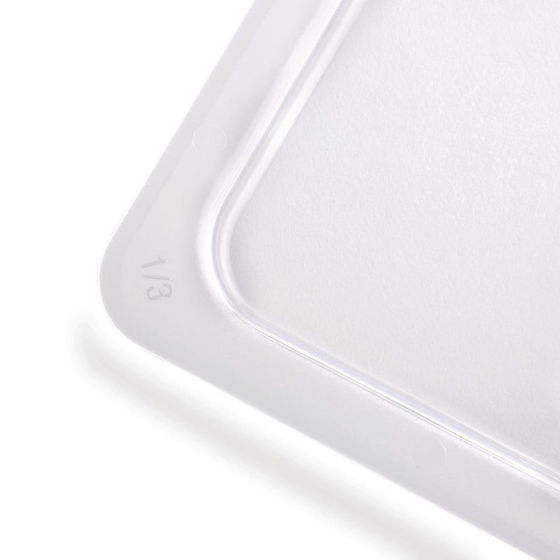 Vogue Polycarbonate 1/3 Gastronorm Lid Clear