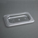 Couvercle Gastronorme Vogue Polycarbonate 1/9 Transparent