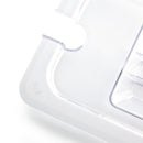 Vogue Polycarbonat 1/4 Gastronorm-Deckel mit Kerbe