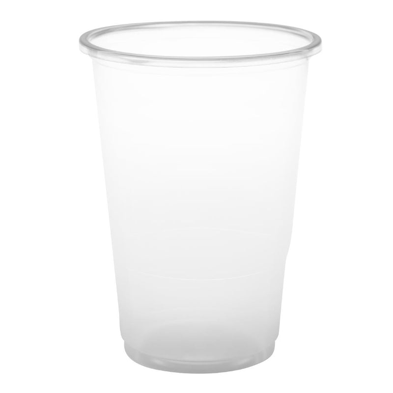 eGreen Flexy-Glass, recycelbar, halbes Pint bis zum Rand, CE-gekennzeichnet, 284 ml/10 Unzen (1000 Stück)