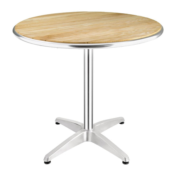 Bolero Ash Wood Tabletop Round 800mm