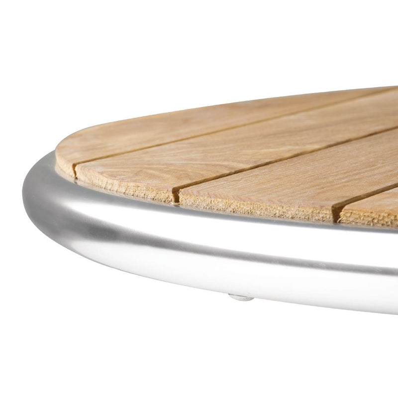 Bolero Ash Wood Tabletop Round 800mm