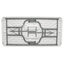 Bolero PE rechteckiger Klapptisch, weiß, 1,5 m (einzeln)